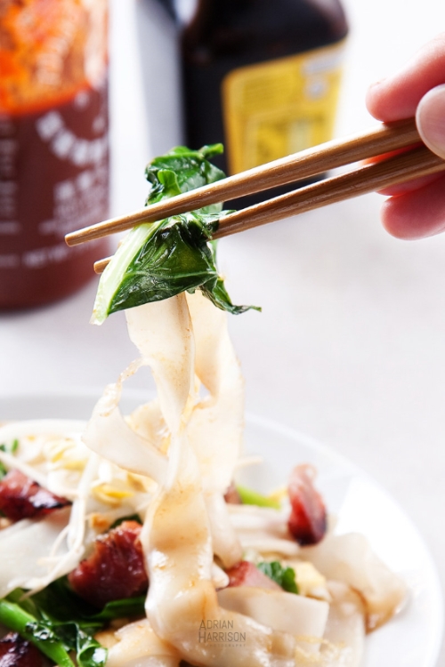 Close up detailed food photo of Asian food.